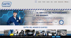 Desktop Screenshot of gartec.it